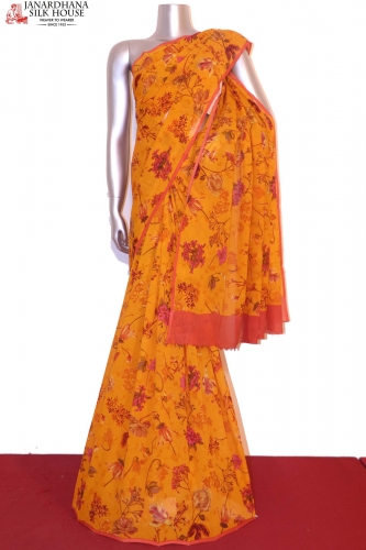 Floral Exclusive Finest Quality Pure Silk Chffion